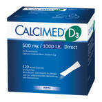 Calcimed D3 500 mg / 1000 I.E. Direct Granulat 120 St