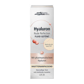 HYALURON NUDE Perfec.getönt.Fluid LSF 20 sehr hell