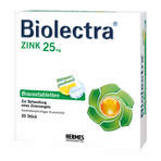 Biolectra Zink 25 mg Brausetabletten 20 St