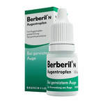 Berberil N Augentropfen bei akut geröteten, gereizten Augen 10 ml