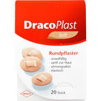 DracoPlast soft Rundpflaster 20 St