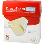 DracoFoam Infekt Schaumstoffwundauflage 10 St