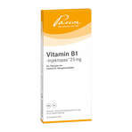 Vitamin B1 Injektopas 25 mg Injektionslösung 10X1 ml