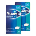 Nicotinell Lutschtabletten 1 mg Mint 2X96 St