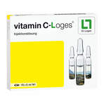 Vitamin C Loges 5 ml Injektionslösung 10X5 ml