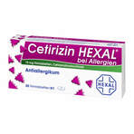 Cetirizin HEXAL bei Allergien 10 mg Filmtabletten 20 St