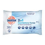 Sagrotan 2in1 Desinfektionstücher 15 St