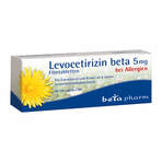 Levocetirizin beta 5 mg Filmtabletten 50 St