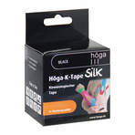Höga-K-Tape Silk 5cm x 5m black kinesiologischer Tape 1 St