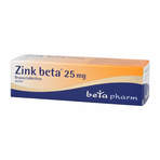 Zink beta 25 mg Brausetabletten 20 St