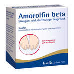 Amorolfin beta 50 mg/ml wirkstoffhaltiger Nagellack 3 ml