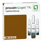 Procain Loges 1% Injektionslösung Ampullen 10X2 ml