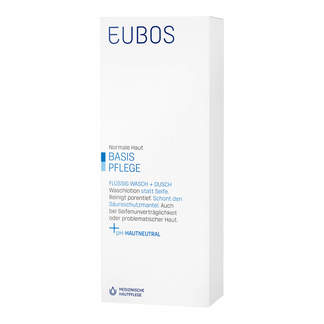 Eubos BASIS PFLEGE Flüssig Wasch + Dusch blau