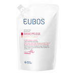 Eubos BASIS PFLEGE Flüssig Wasch + Dusch rot Nachfüllbeutel 400 ml