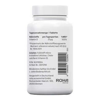 Sanhelios Vitamin D 1.000 I.E. Tabletten