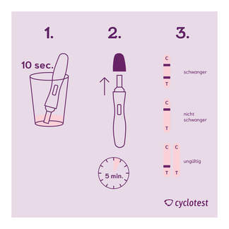 Cyclotest Schwangerschafts-Frühtest