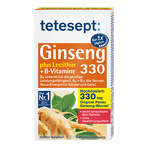 Tetesept Ginseng 330 plus Lecithin + B-Vitamine 30 St