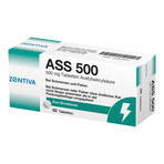 ASS 500 Acetylsalicylsäure 500 mg Tabletten 50 St