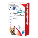 Amflee combo 67/60,3 mg Lsg.z.Auftr. für Hunde 2-10 kg 3 St