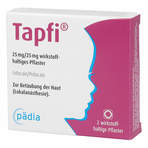 Tapfi 25 mg/25 mg Wirkstoffhaltiges Pflaster 2 St