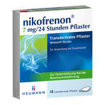 Nikofrenon 7 mg/24 Stunden Pflaster transdermal 14 St