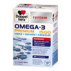 Doppelherz system Omega-3 Premium 1500 Herz+Gehirn+Abwehr 120 St