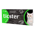 Ticster Spot-on Lsg. zum Auftropfen für Katzen bis 4 kg 6X0.4 ml