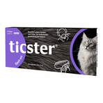 Ticster Spot-on Lsg. zum Auftropfen für Katzen 4-8 kg 6X0.8 ml
