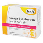 Omega-3+Lebertran Natur Kapseln 60 St