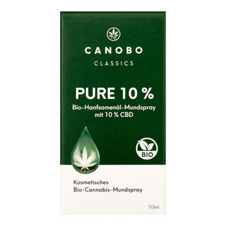 Canobo PURE 10% Bio CBD Mundspray