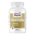 Graviola Kapseln 500 mg/Kapsel Reines Fruchtpulver Peru 90 St