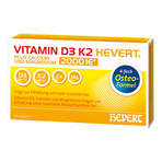 Vitamin D3 K2 Hevert plus Calcium und Magnesium 2000 IE 60 St