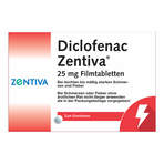 Diclofenac Zentiva 25 mg Filmtabletten 20 St