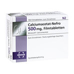 Calciumacetat Nefro 500 mg Filmtabletten 100 St