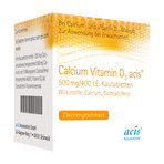 Calcium Vitamin D3 Acis 500 mg/400 I.E. Kautabletten 120 St