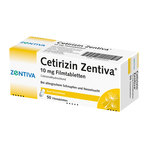 Cetirizin Zentiva 10 mg Filmtabletten 50 St