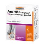 Amorolfin ratiopharm 5% bei Nagelpilz 3 ml