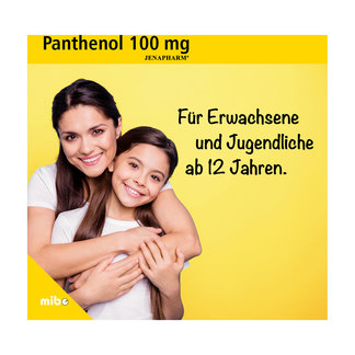 Panthenol 100 mg Jenapharm Tabletten