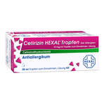 Cetirizin HEXAL Tropfen bei Allergien 20 ml