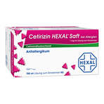 Cetirizin HEXAL Saft bei Allergien 150 ml