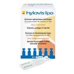 Hylovis lipo Augentropfen Einzeldosispipetten 30X0.4 ml