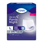 TENA Pants Night Super L bei Inkontinenz 10 St
