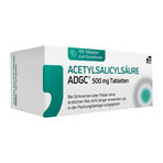 Acetylsalicylsäure ADGC 500 mg Tabletten 100 St