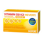 Vitamin D3 K2 Hevert plus Calcium und Magnesium 1000 IE 120 St