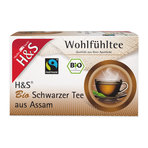 H&S Bio Schwarzer Tee aus Assam Filterbeutel 20X1.80 g