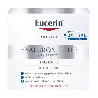 Eucerin Hyaluron-Filler Tagespflege Trockene Haut