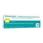 Omeprazol - 1 A Pharma 20 mg Hartkapseln bei Sodbrennen 14 St