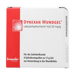 Dynexan Mundgel Zylinderampullen 4X1.7 g