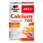 Doppelherz aktiv Calcium 700 + Vitamin D3 Tabletten 80 St