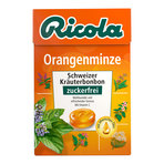 Ricola Orangenminze-Bonbons ohne Zucker 50 g